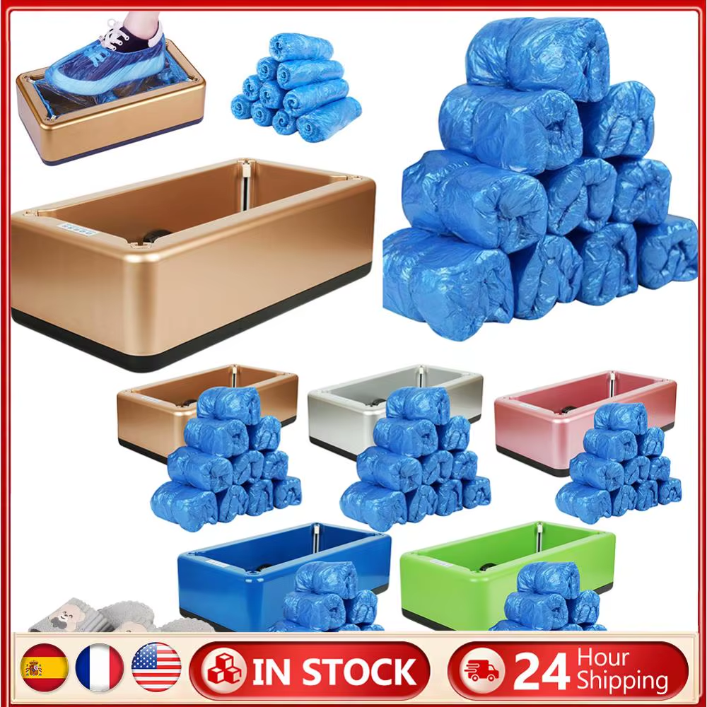 Automatic Shoe Cover Dispenser with 100 Covers