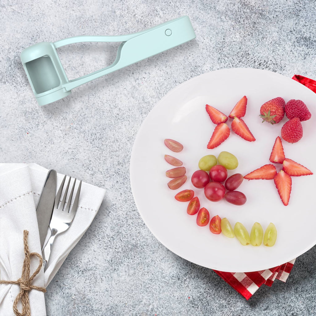 Grape & Fruit Cutter – Toddler-Friendly Slicer for Grapes, Strawberries & Snacks