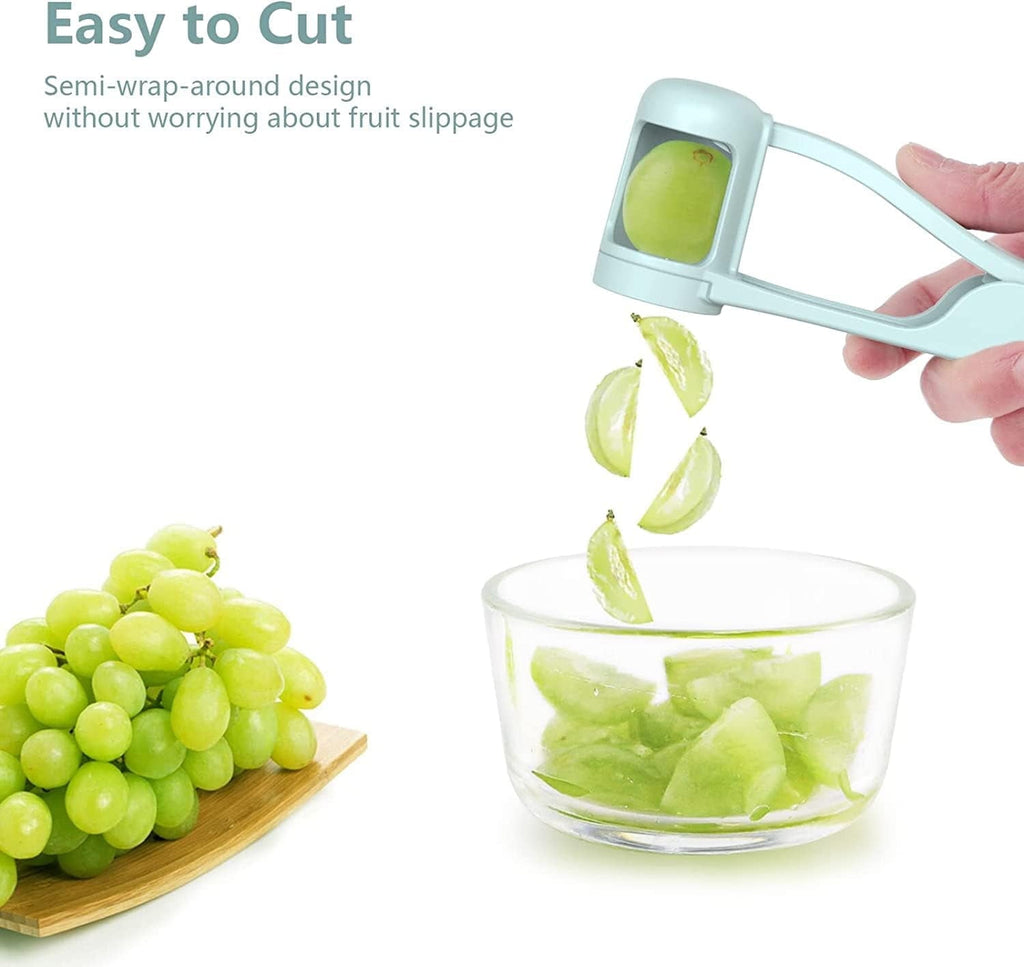 Grape & Fruit Cutter – Toddler-Friendly Slicer for Grapes, Strawberries & Snacks